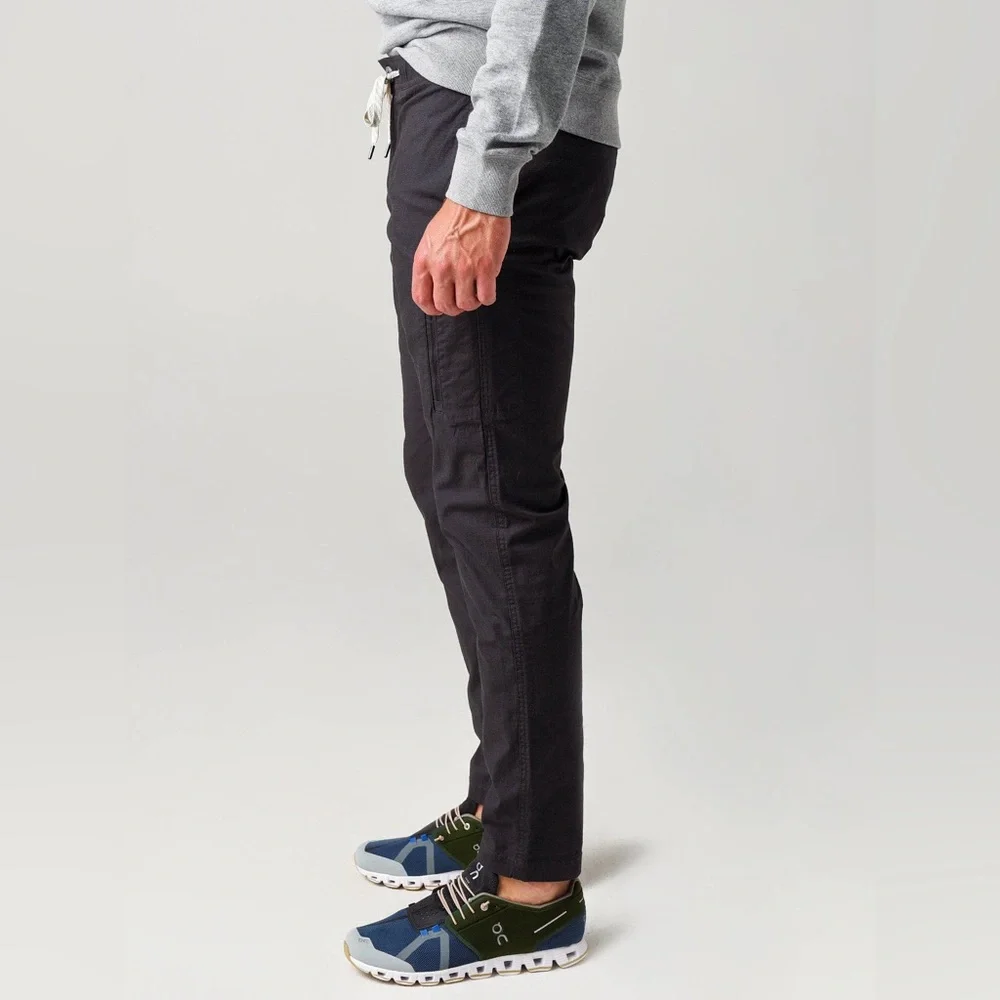 Vuori Black/Dark grey Ripstop Outdoor Athletic Pants - Men's Small